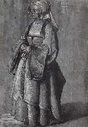Albrecht Durer Woman in Netherlandish artist painting